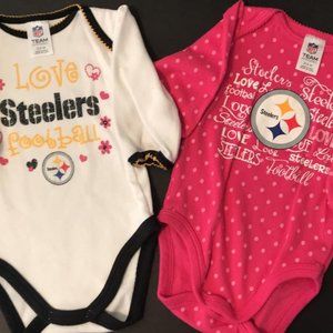 Steelers Long-sleeve Onesies